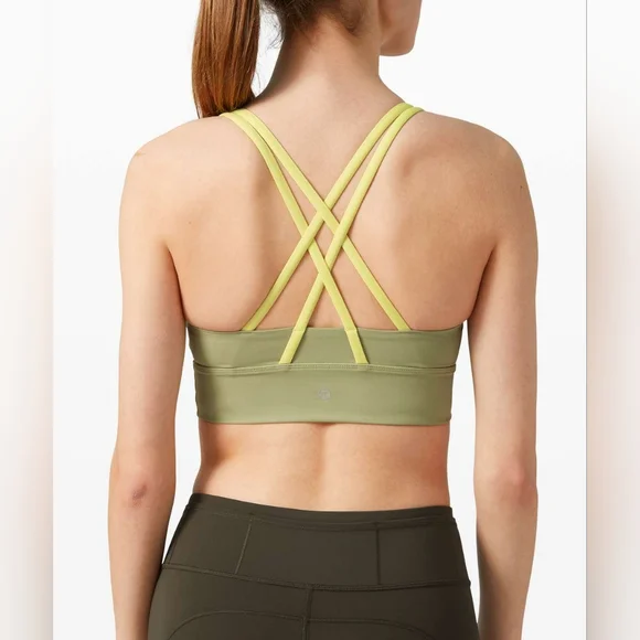 NWT Lululemon Energy Bra Long Line *Medium Support, B-D Cup - Picture 4 of 9